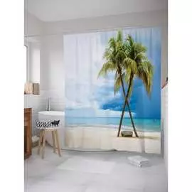 Шторка-занавеска для ванной JOYARTY