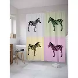 Шторка-занавеска для ванной JOYARTY