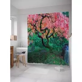 Шторка-занавеска для ванной JOYARTY