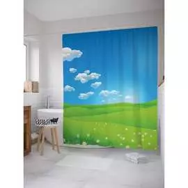 Шторка-занавеска для ванной JOYARTY