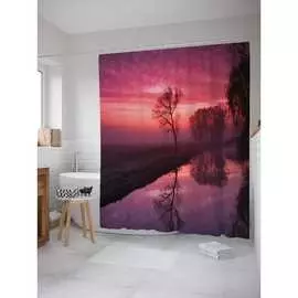 Шторка-занавеска для ванной JOYARTY