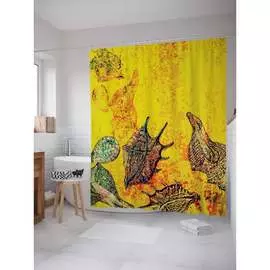 Шторка-занавеска для ванной JOYARTY