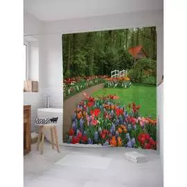 Шторка-занавеска для ванной JOYARTY