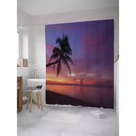 Шторка-занавеска для ванной JOYARTY