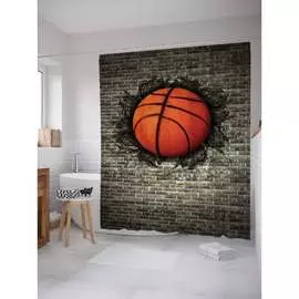 Шторка-занавеска для ванной JOYARTY