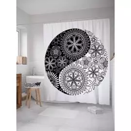 Шторка-занавеска для ванной JOYARTY