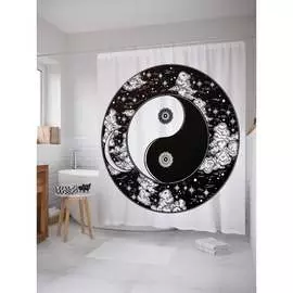 Шторка-занавеска для ванной JOYARTY