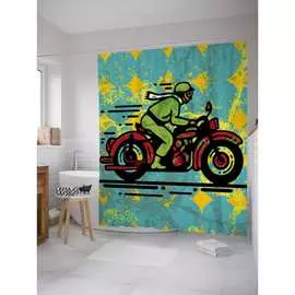 Шторка-занавеска для ванной JOYARTY