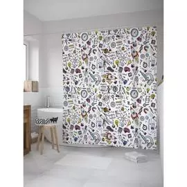 Шторка-занавеска для ванной JOYARTY