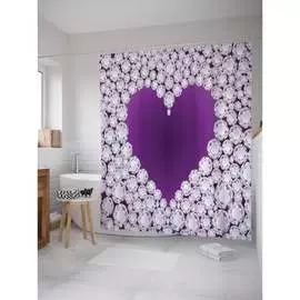 Шторка-занавеска для ванной JOYARTY