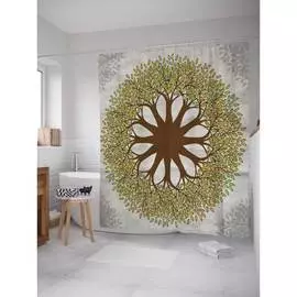 Шторка-занавеска для ванной JOYARTY