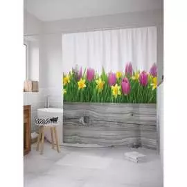 Шторка-занавеска для ванной JOYARTY