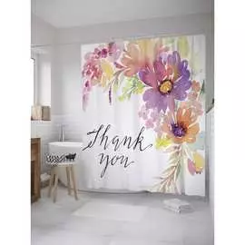 Шторка-занавеска для ванной JOYARTY