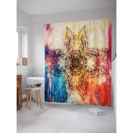 Шторка-занавеска для ванной JOYARTY