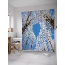 Шторка-занавеска для ванной JOYARTY