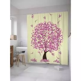 Шторка-занавеска для ванной JOYARTY