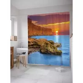 Шторка-занавеска для ванной JOYARTY