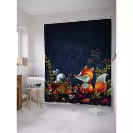 Шторка-занавеска для ванной JOYARTY