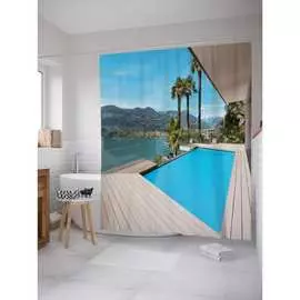 Шторка-занавеска для ванной JOYARTY