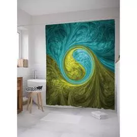 Шторка-занавеска для ванной JOYARTY