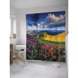 Шторка-занавеска для ванной JOYARTY