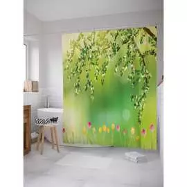 Шторка-занавеска для ванной JOYARTY