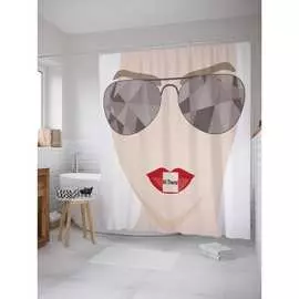 Шторка-занавеска для ванной JOYARTY