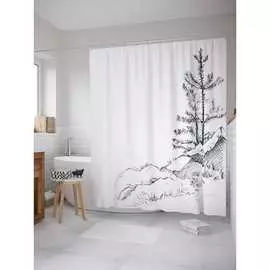 Шторка-занавеска для ванной JOYARTY