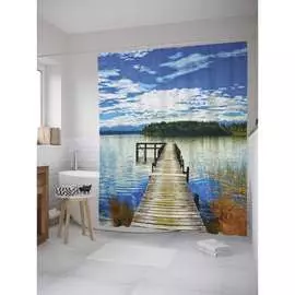 Шторка-занавеска для ванной JOYARTY