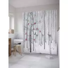 Шторка-занавеска для ванной JOYARTY