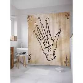 Шторка-занавеска для ванной JOYARTY
