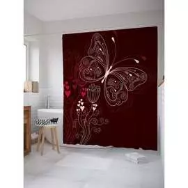 Шторка-занавеска для ванной JOYARTY