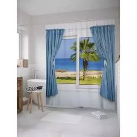 Шторка-занавеска для ванной JOYARTY