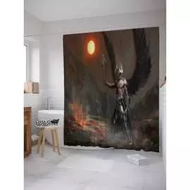 Шторка-занавеска для ванной JOYARTY