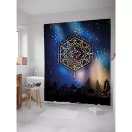 Шторка-занавеска для ванной JOYARTY