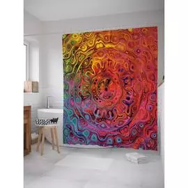 Шторка-занавеска для ванной JOYARTY