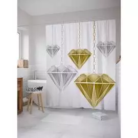Шторка-занавеска для ванной JOYARTY