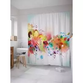 Шторка-занавеска для ванной JOYARTY