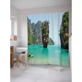 Шторка-занавеска для ванной JOYARTY