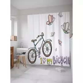 Шторка-занавеска для ванной JOYARTY