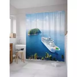 Шторка-занавеска для ванной JOYARTY