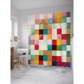 Шторка-занавеска для ванной JOYARTY