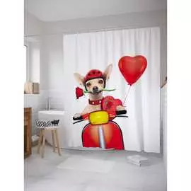 Шторка-занавеска для ванной JOYARTY