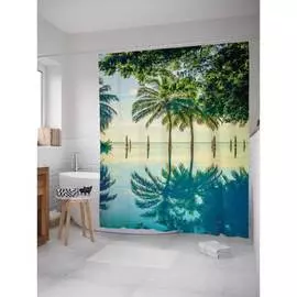 Шторка-занавеска для ванной JOYARTY