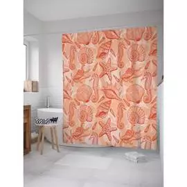 Шторка-занавеска для ванной JOYARTY