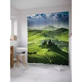 Шторка-занавеска для ванной JOYARTY