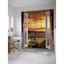 Шторка-занавеска для ванной JOYARTY