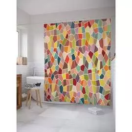 Шторка-занавеска для ванной JOYARTY