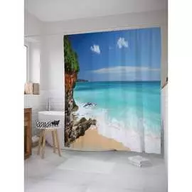 Шторка-занавеска для ванной JOYARTY