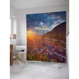 Шторка-занавеска для ванной JOYARTY